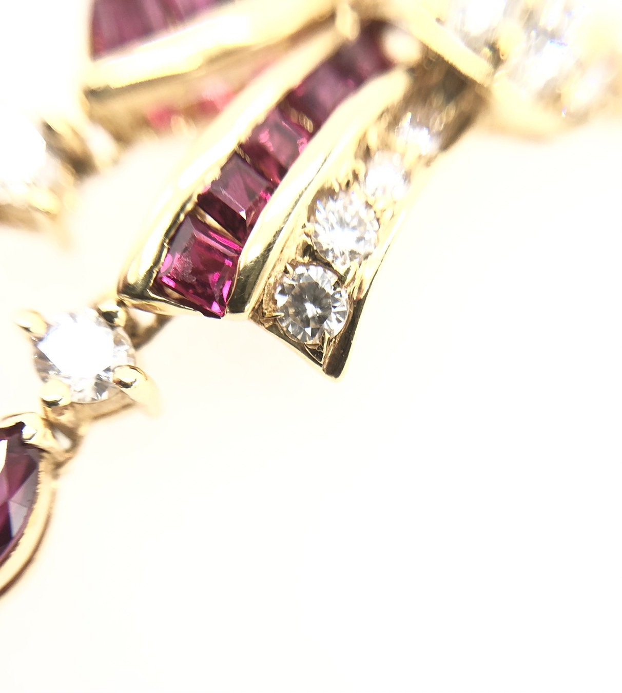 【ZA-14】ルビーネックレス