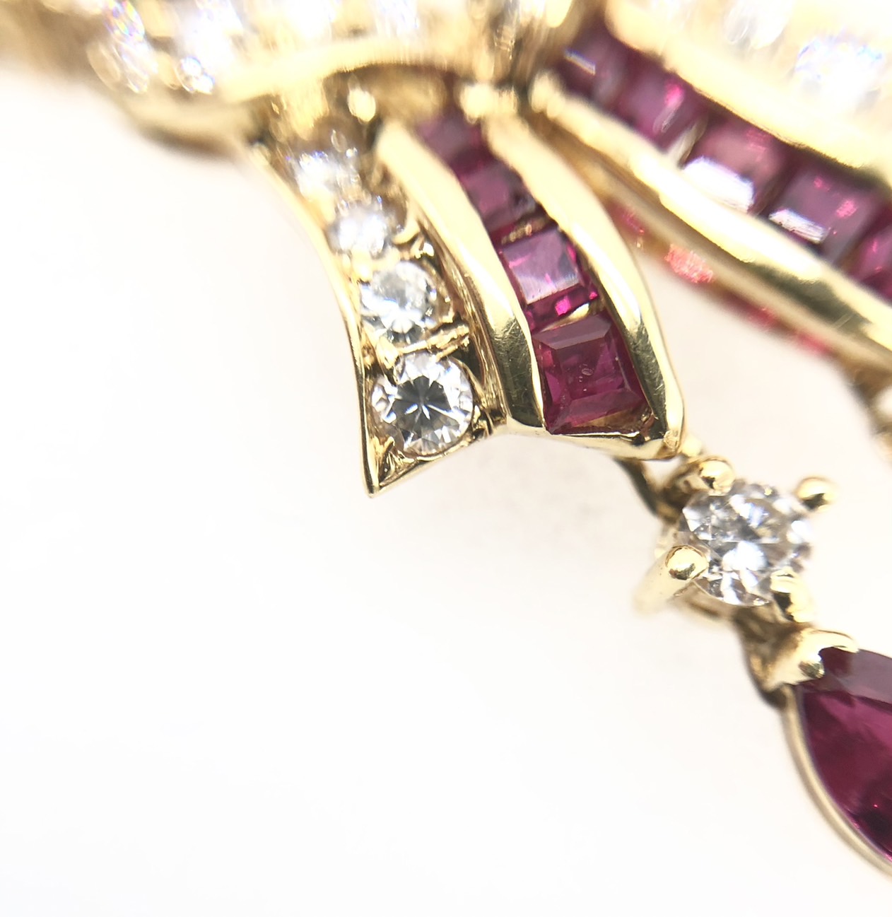 【ZA-14】ルビーネックレス