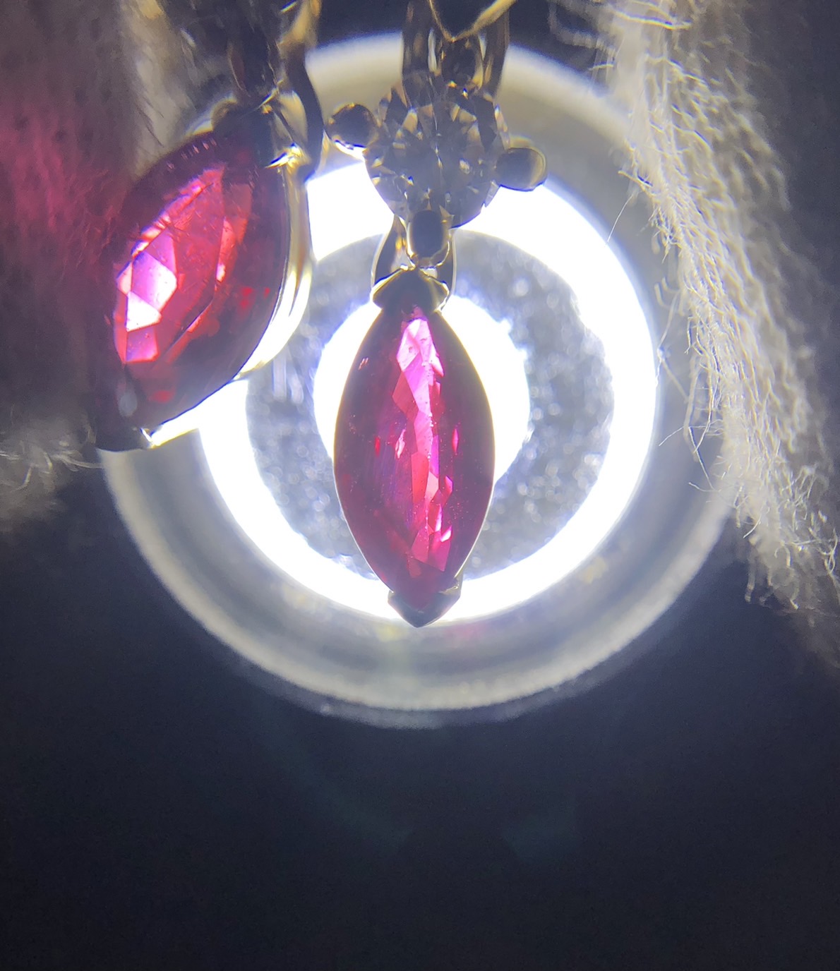 【ZA-14】ルビーネックレス