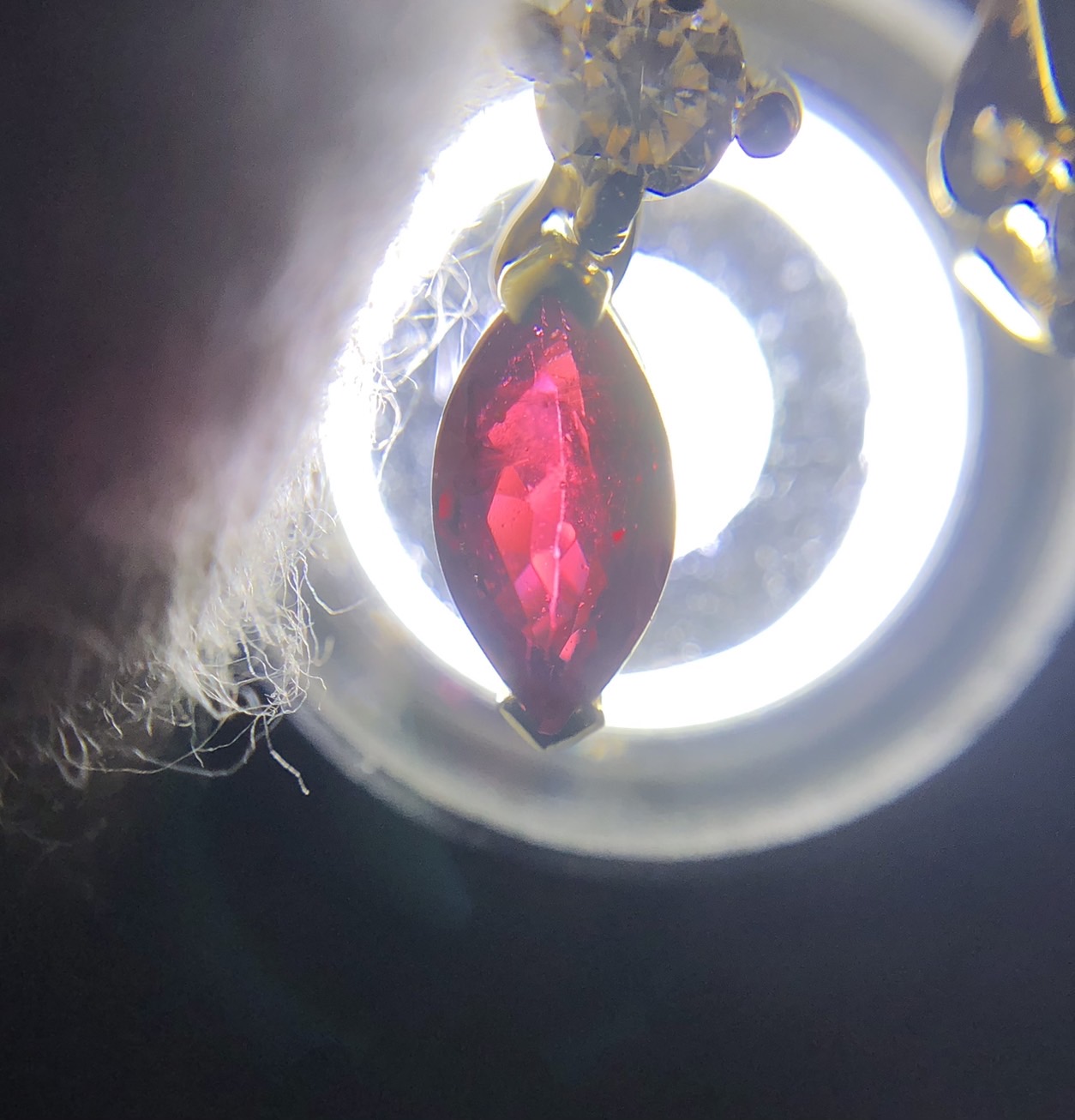 【ZA-14】ルビーネックレス