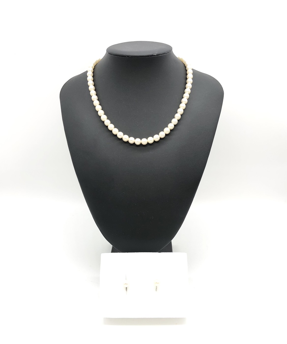 【ZA-15】パールネックレス  イヤリング セット