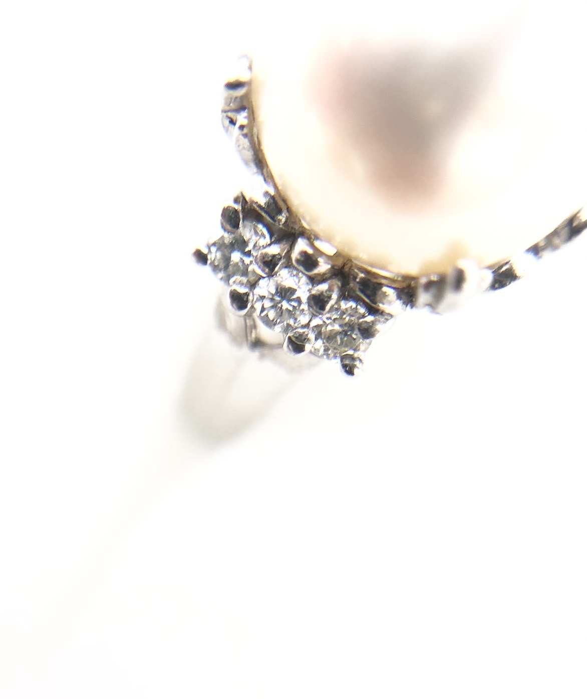 【ZA-18】パールネックレス  イヤリング リング 3点セット