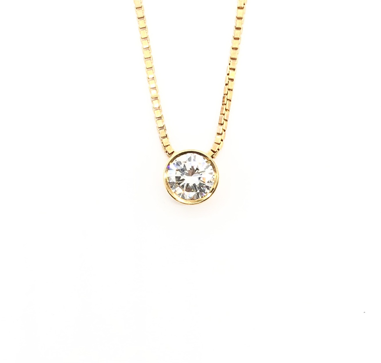 【ZA-26】ダイヤネックレス