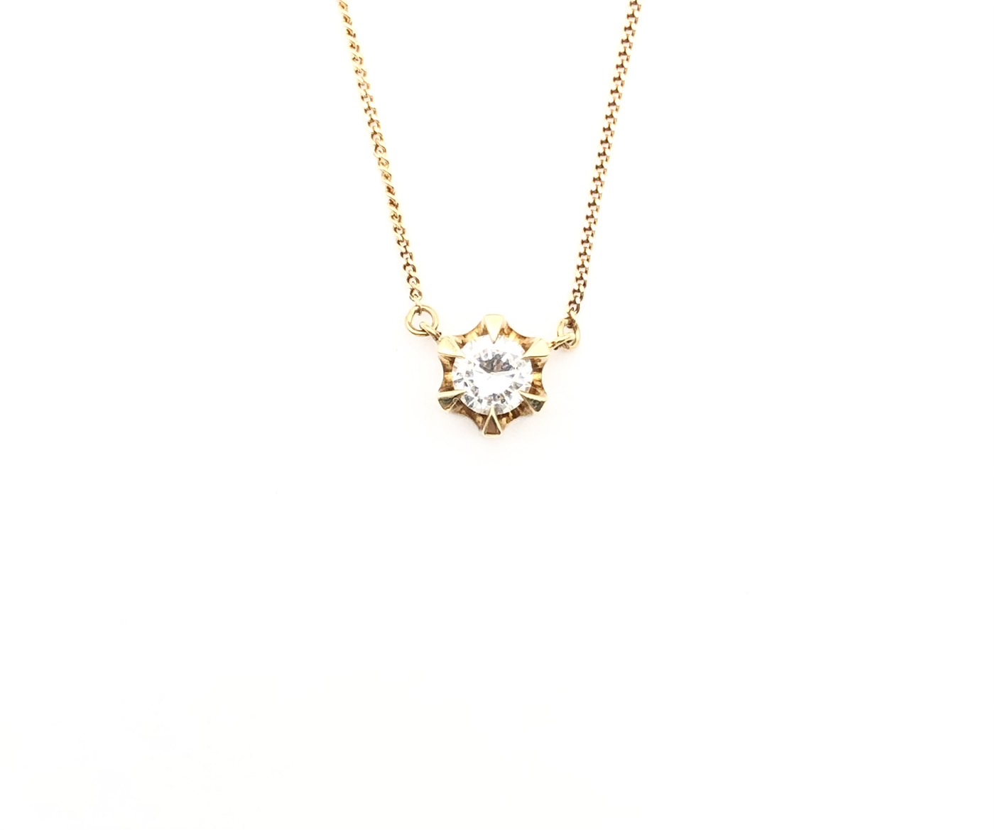 【ZA-37】ダイヤネックレス