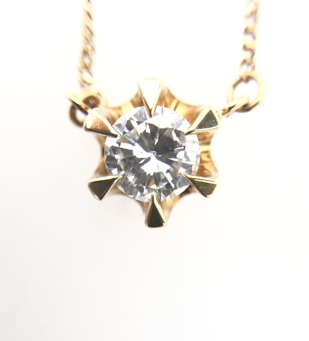 【ZA-37】ダイヤネックレス