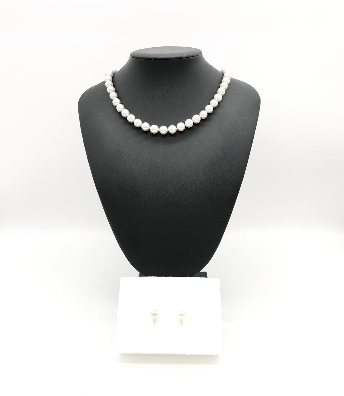 【ZA-1】パールネックレス  イヤリング セット