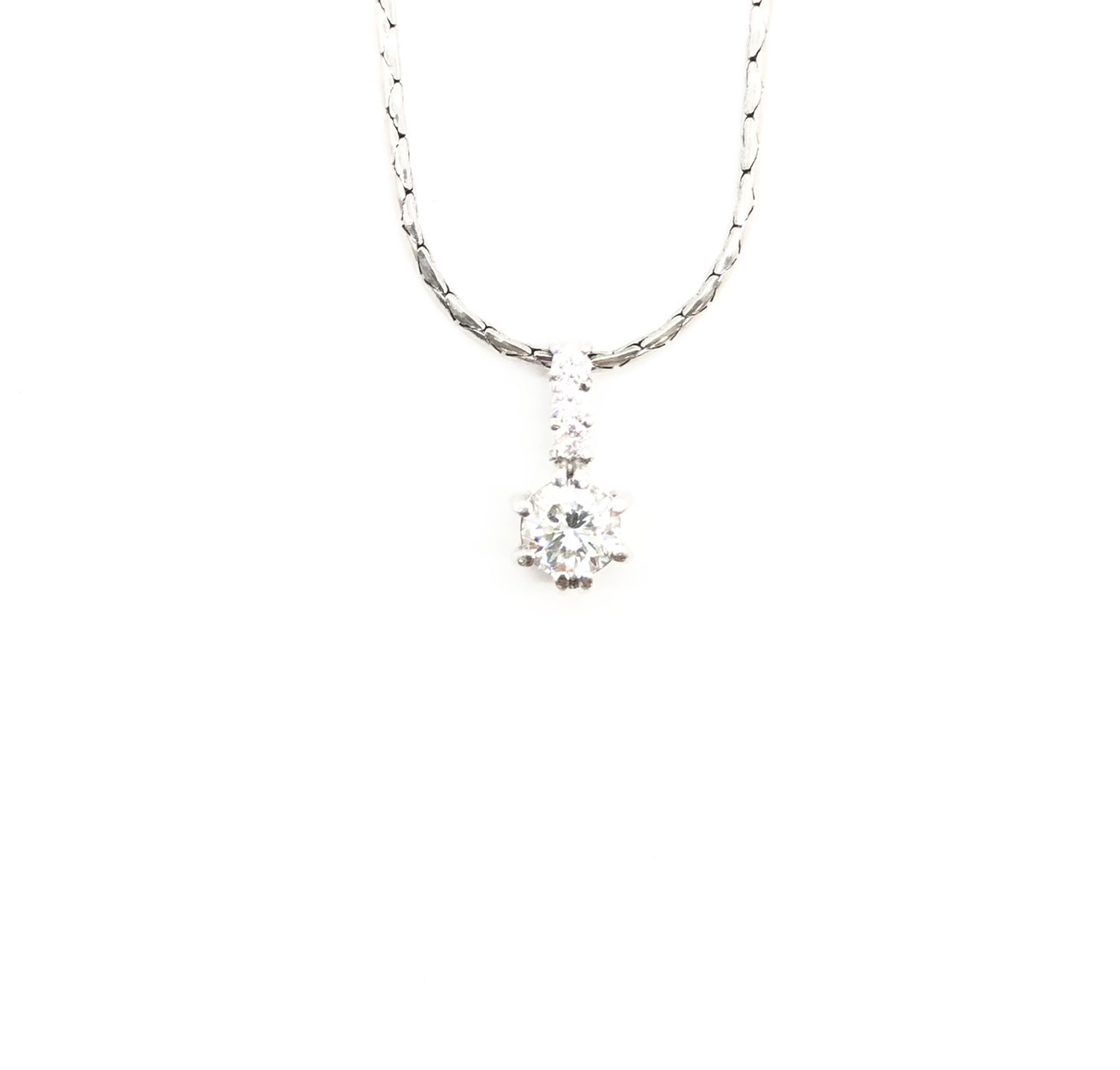 【ZA-19】ダイヤネックレス