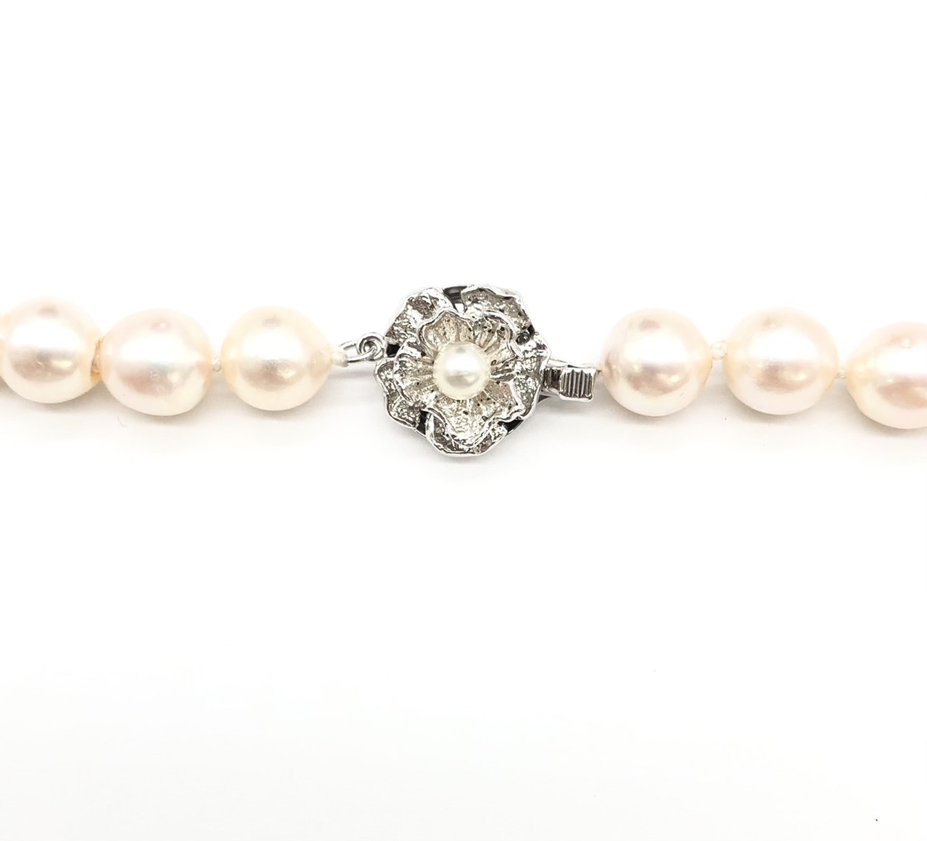 【ZA-21】パールネックレス  リング ピアス   3点セット