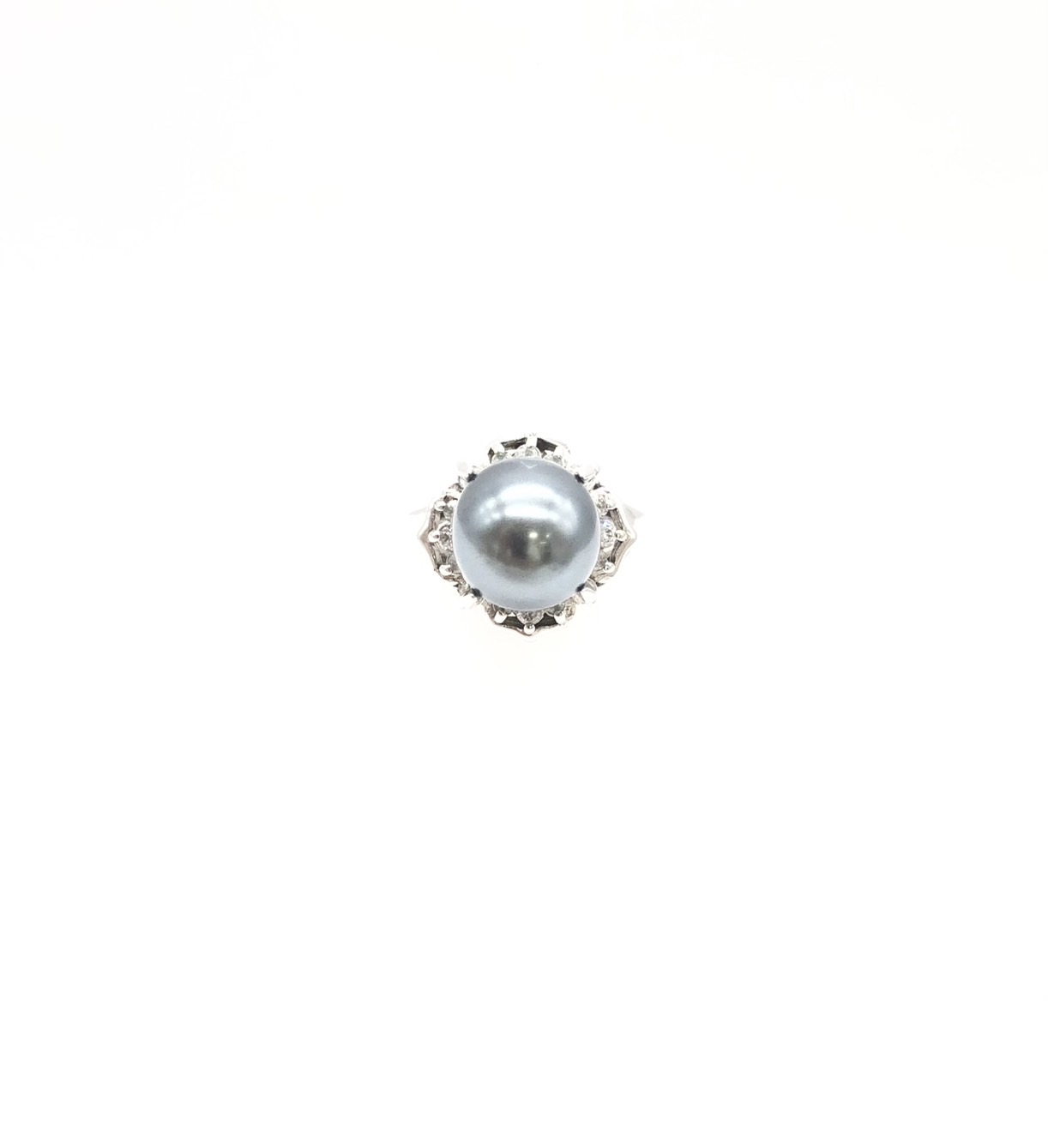 【ZA-33】パールネックレス  リング セット