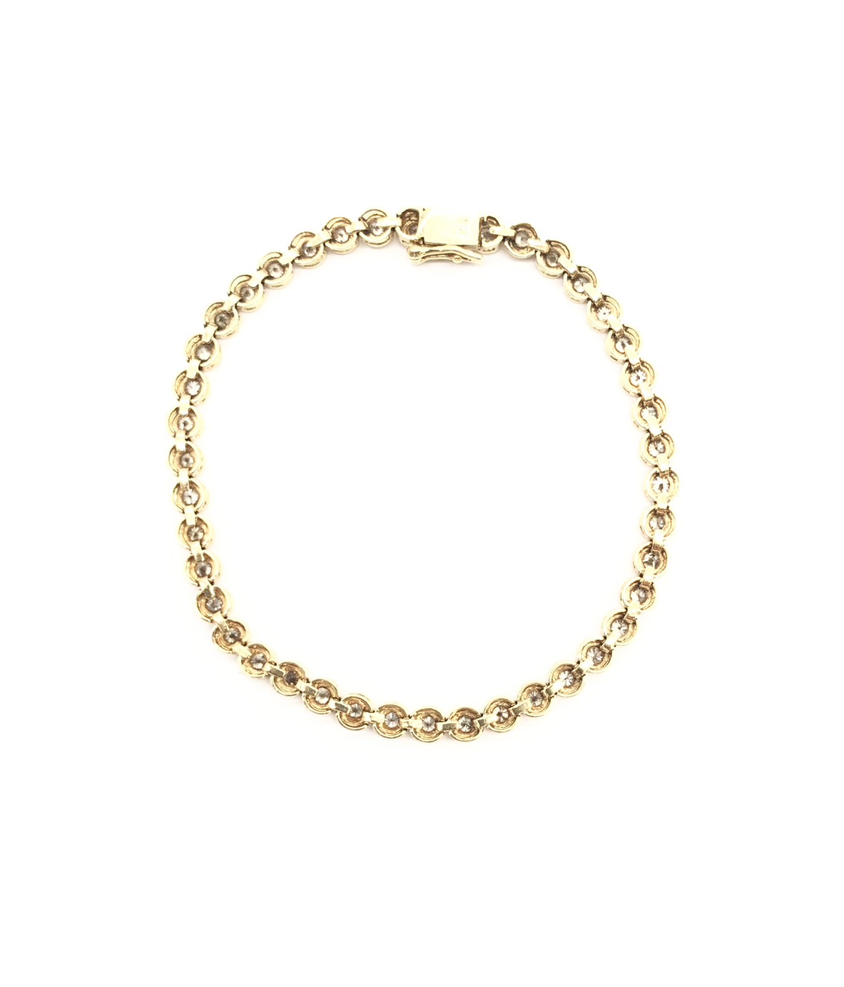 【ZA-38】ダイヤブレスレット