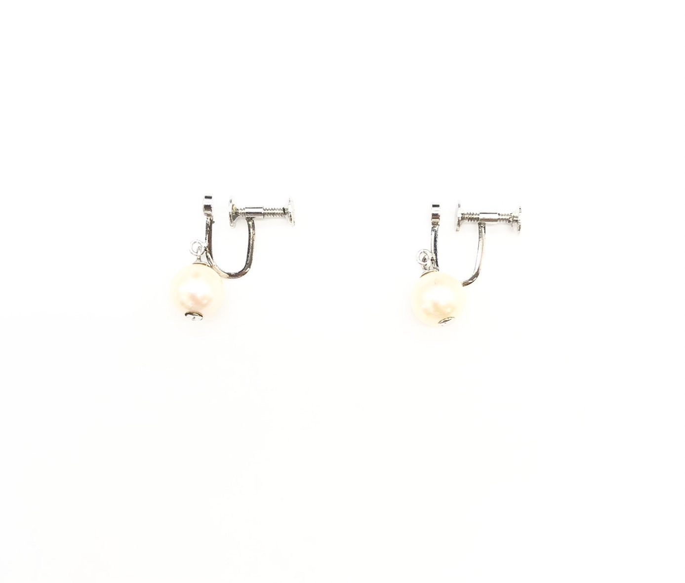 【ZA-2】パールネックレス  イヤリング セット