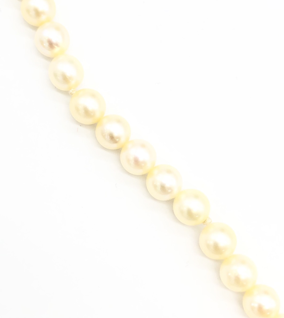 【ZA-3】パールネックレス  ロング