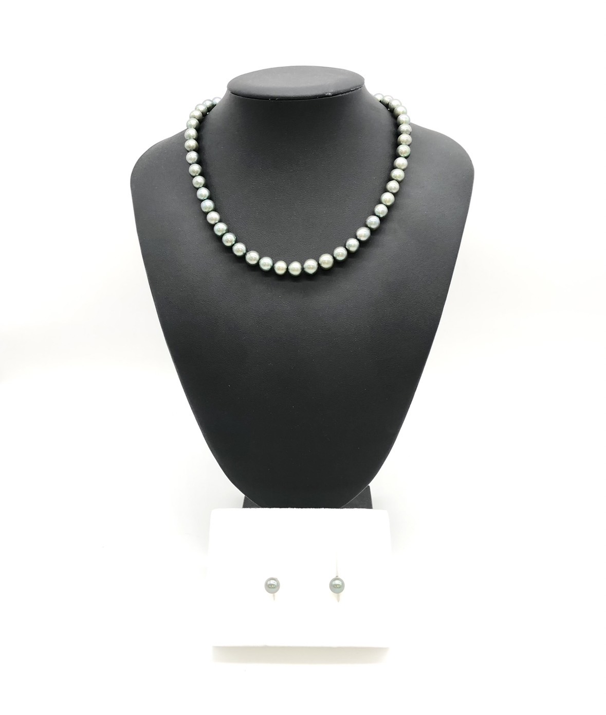 【ZA-7】パールネックレス  イヤリング セット